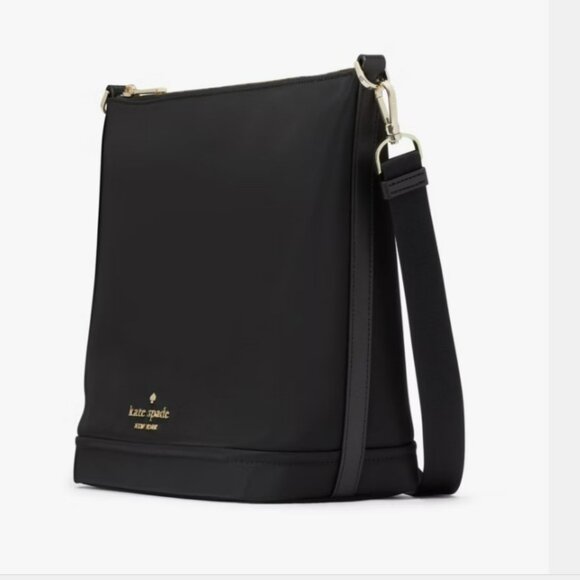 NWT Kate Spade Chelsea Large Duffle Crossbody - Black - Picture 5 of 9